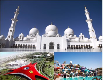 Ferrari world & Abu Dhabi Mosque Tour